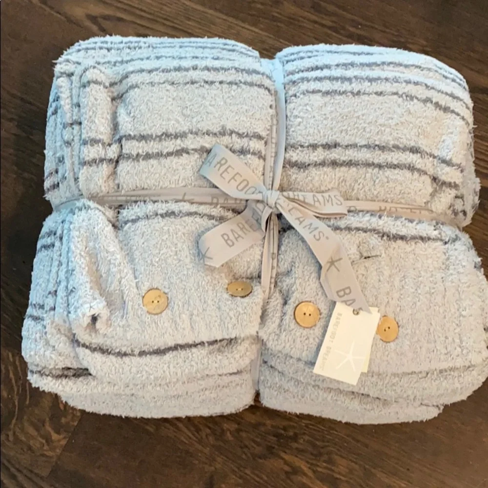 Barefoot Dreams NWT CozyChic Duvet Cover W/Sham Set